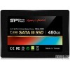 SSD накопитель Silicon Power SSD 480Gb S55 SP480GBSS3S55S25 {SATA3.0, 7mm}